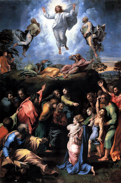 The Transfiguration by Raphael, circa 1520