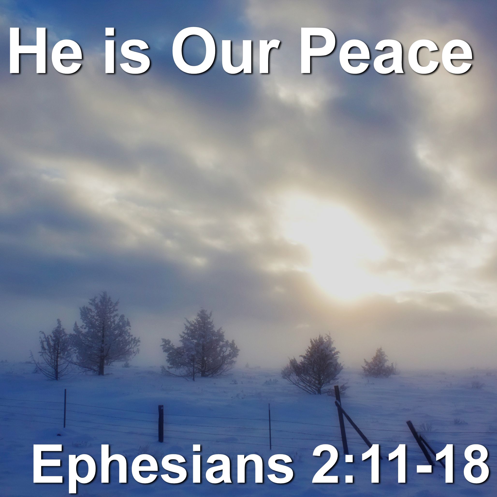 He is Our Peace