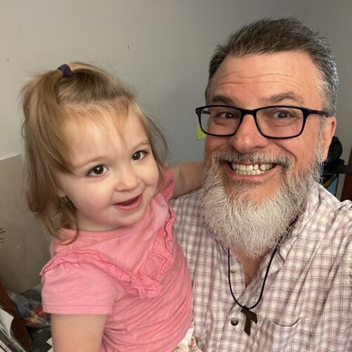 My granddaughter and I